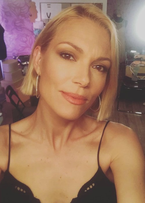 Vicky Kaya in an Instagram selfie as seen in April 2018