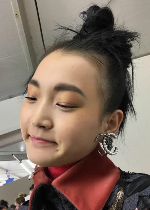 Wangy Xin Yu in a selfie as seen in March 2018