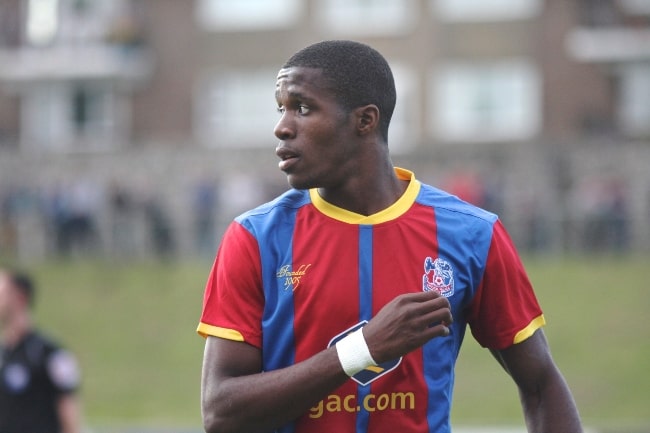 Wilfried Zaha as seen in July 2012