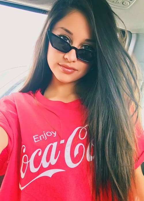 Yvette Monreal in an Instagram selfie as seen in June 2018