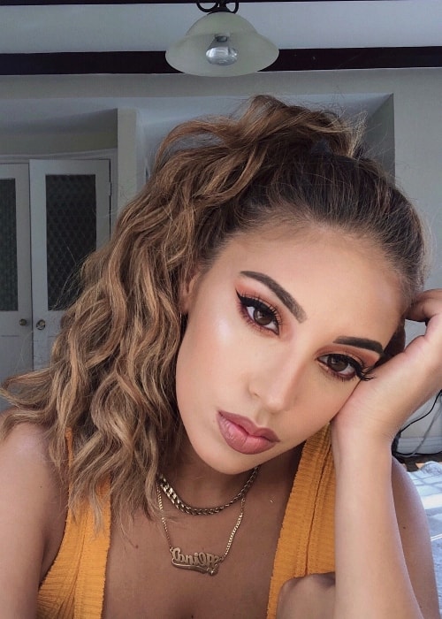 Alina Baraz in a selfie in June 2018