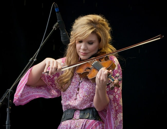 Alison Krauss as seen while performing at Austin City Limits Music Festival 2011