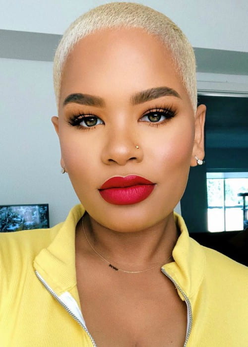 Alissa Ashley in a selfie as seen in December 2017