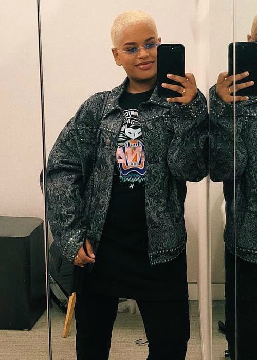 Alissa Ashley in a selfie in March 2018