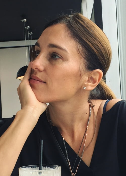 Amy Jo Johnson in an Instagram post as seen in October 2018