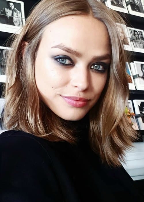 Birgit Kos in an Instagram selfie as seen in October 2018