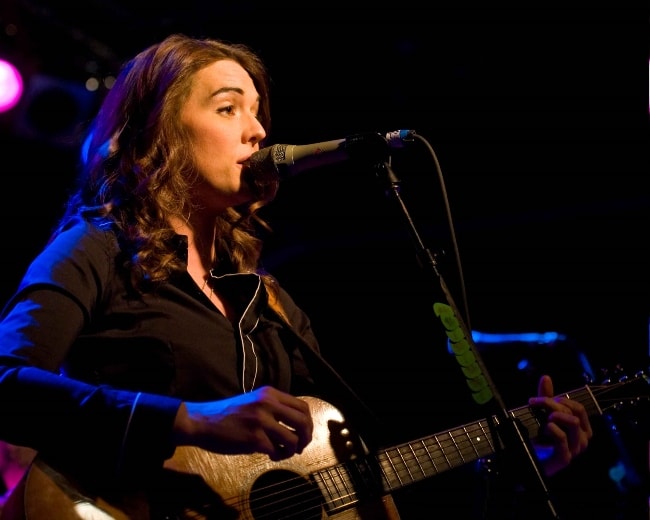 Brandi Carlile performing in Seattle in November 2010