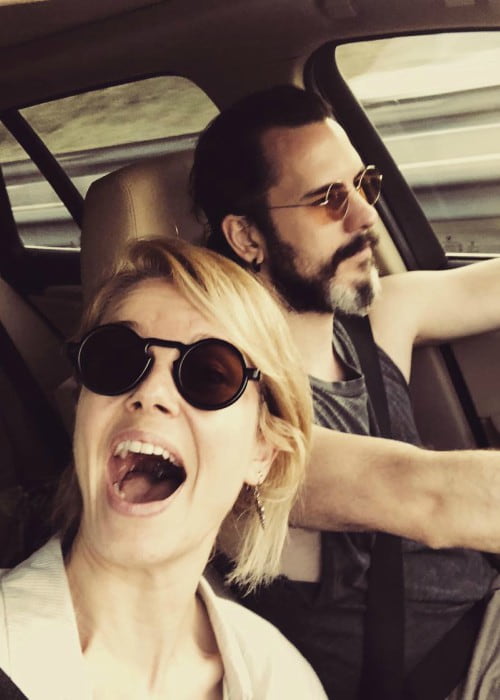 Burcu Biricik and Emre Yetkin as seen in June 2018