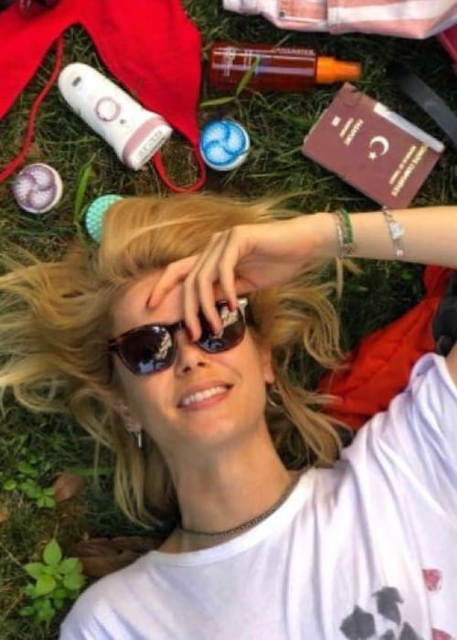 Burcu Biricik as seen in July 2018