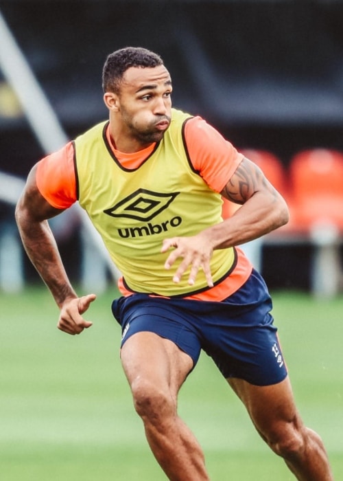 Callum Wilson during a match in 2018