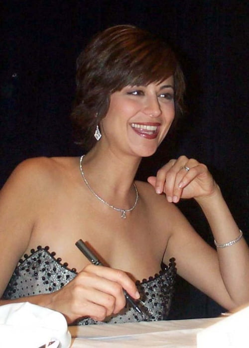 Catherine Bell as seen in January 2001