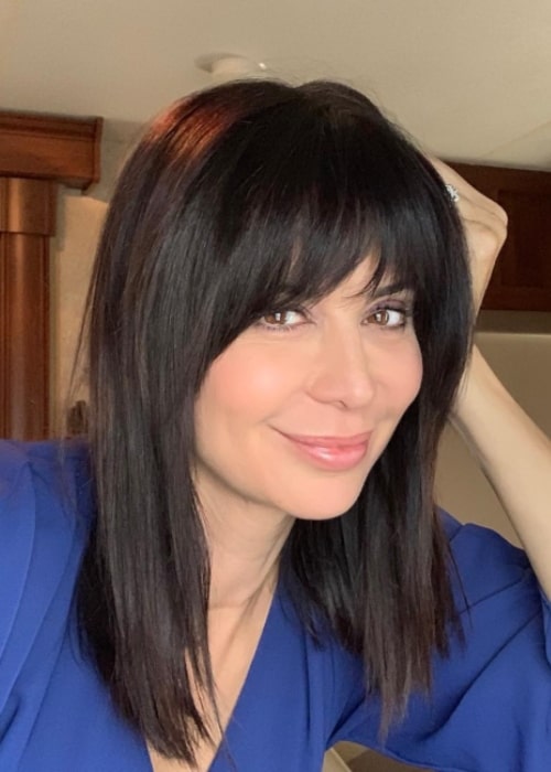 Catherine Bell v Instagram selfie, jak je vidět v říjnu 2018