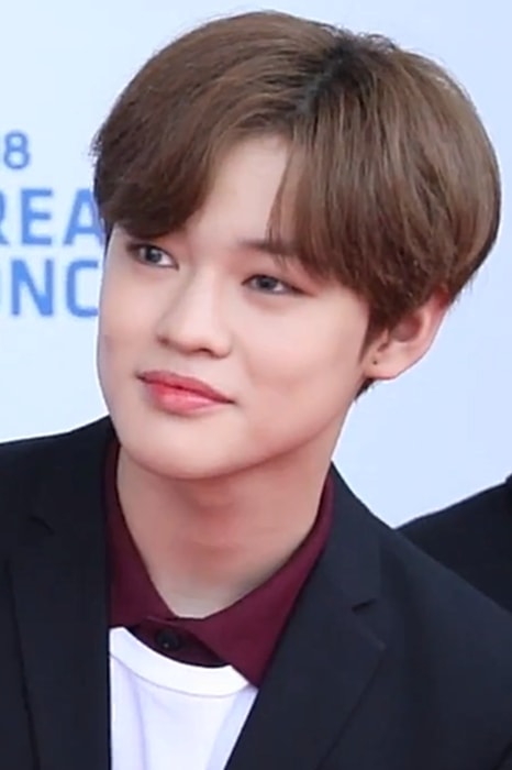Chenle during an interview at the 24th Dream Concert in May 2018