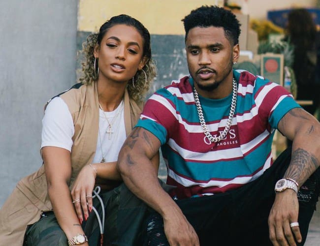 DaniLeigh and Trey Songz as seen in September 2018