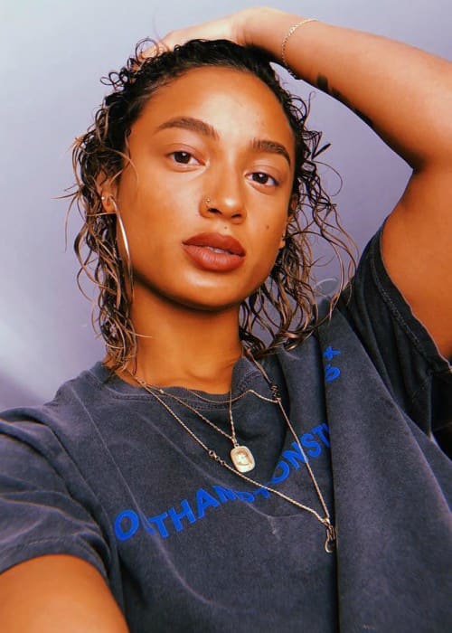 DaniLeigh in a selfie in October 2018