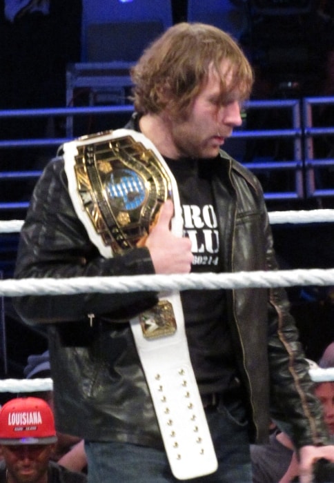 Dean Ambrose as seen in January 2016