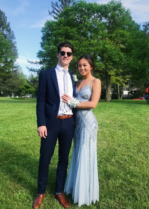 Devyn Nekoda dressed-up for the prom in May 2018