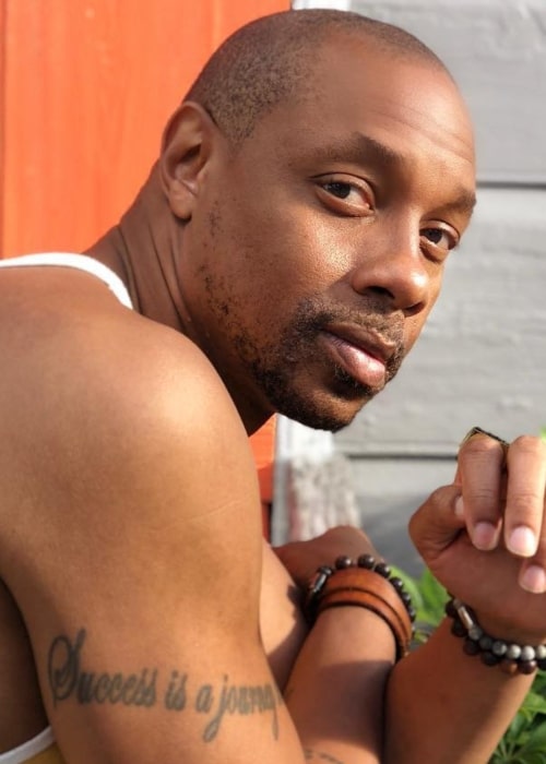 Dorian Missick in an Instagram post as seen in April 2018