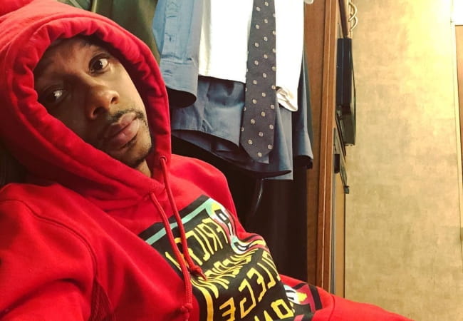 Dorian Missick in an Instagram selfie as seen in October 2018