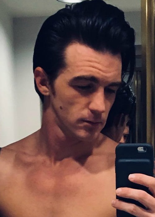 Drake Bell in an Instagram selfie as seen in January 2018