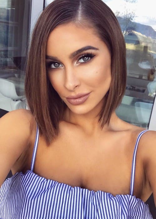 Ellie Gonsalves in a selfie as seen in December 2017