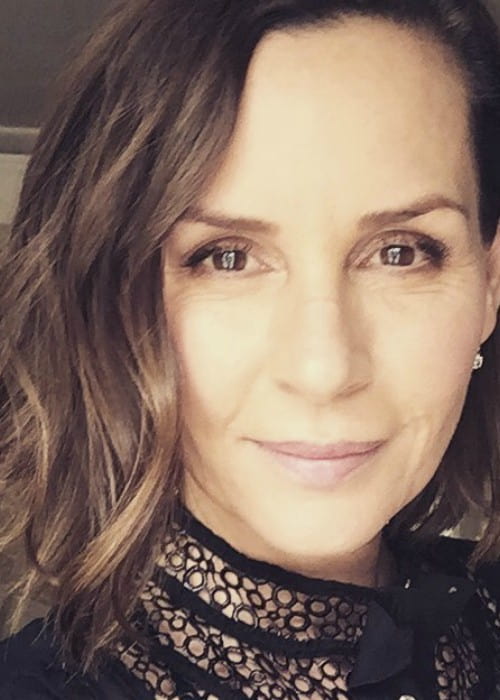 Embeth Davidtz in an Instagram selfie as seen in June 2016