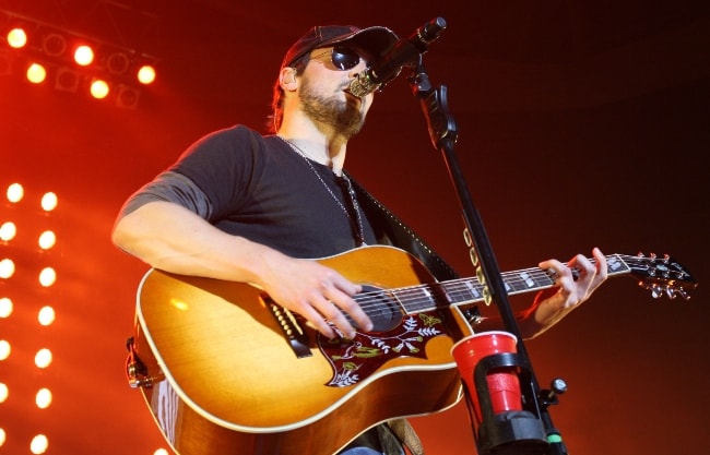 Eric Church as seen while performing in July 2012