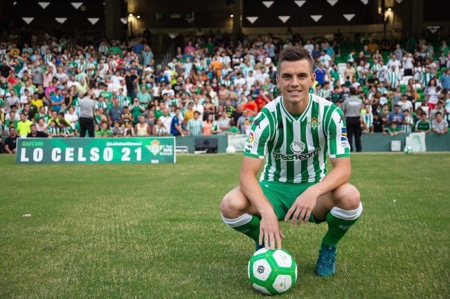 Giovani Lo Celso in Seville, Spain in September 2018