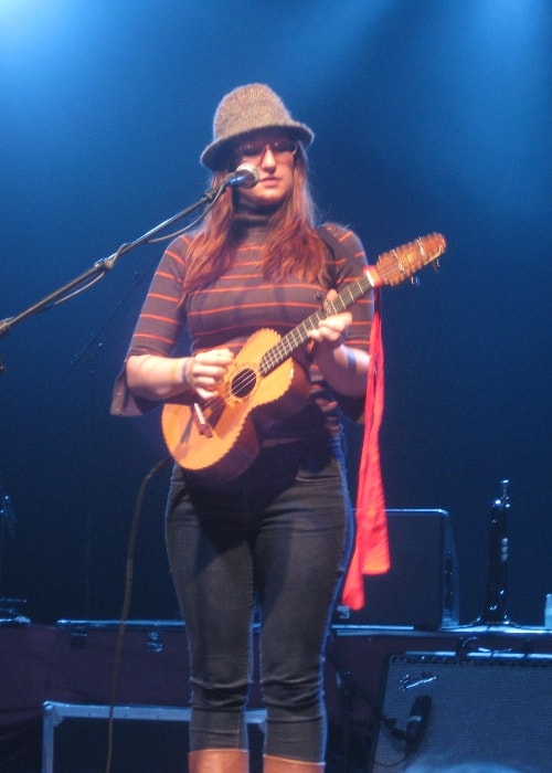 Ingrid Michaelson performing at Fryshuset, Stockholm in September 2008