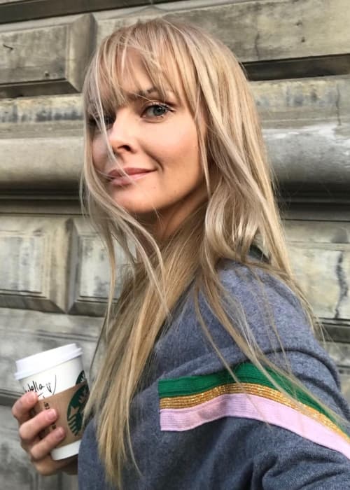 Izabella Scorupco in an Instagram post in April 2018