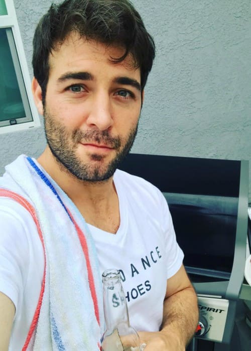 James Wolk in an Instagram selfie as seen in July 2017