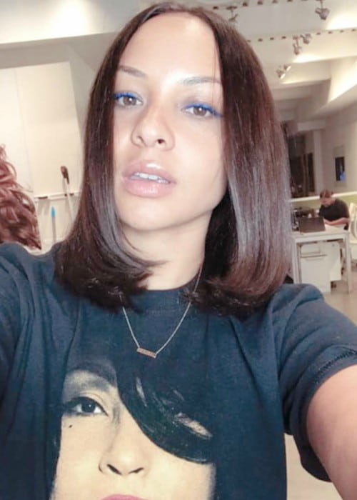 Jasmine Cephas Jones in a selfie in September 2018
