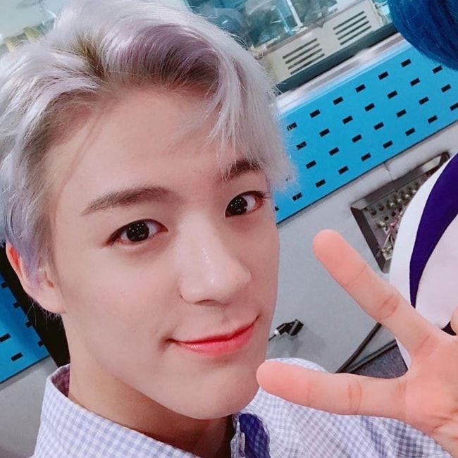 Jeno as seen in a selfie in August 2017