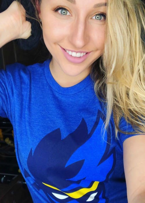 Jessica Blevins in a selfie in October 2018