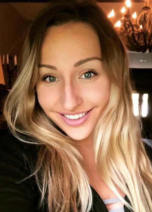 Jessica Blevins in an Instagram selfie as seen in September 2018