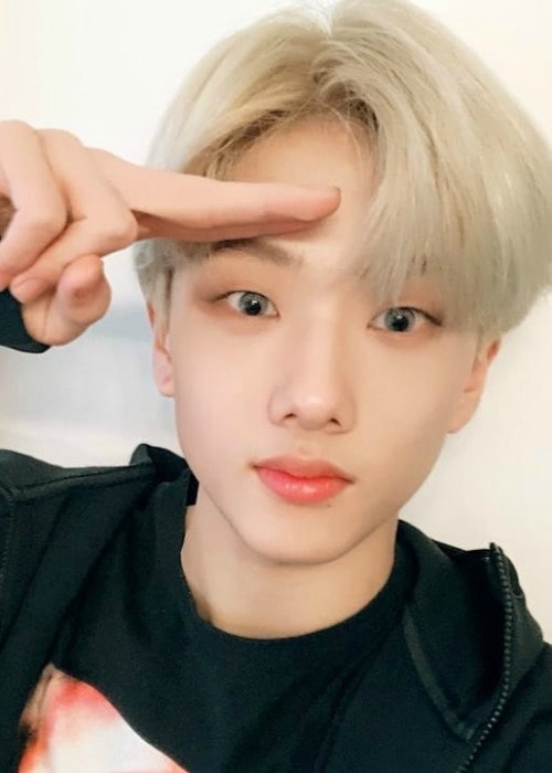 Jisung in a selfie in March 2018