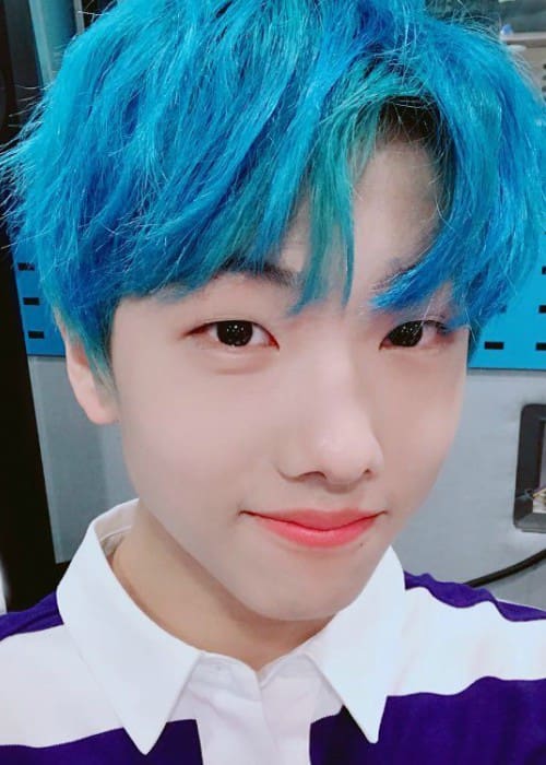 Jisung in an Instagram selfie as seen in August 2017