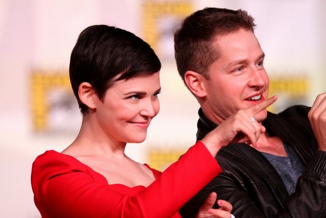 Josh Dallas and Ginnifer Goodwin at the 2012 San Diego Comic-Con International