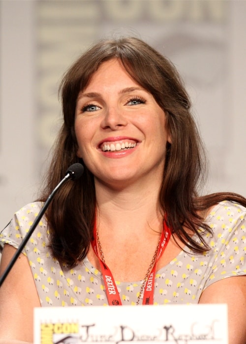 June Diane Raphael as seen at the San Diego Comic-Con International in July 2011