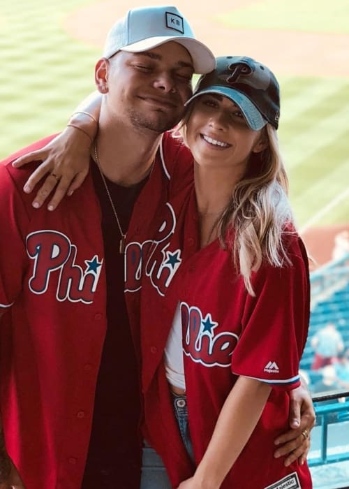 Kane Brown and Katelyn Jae as seen in August 2018