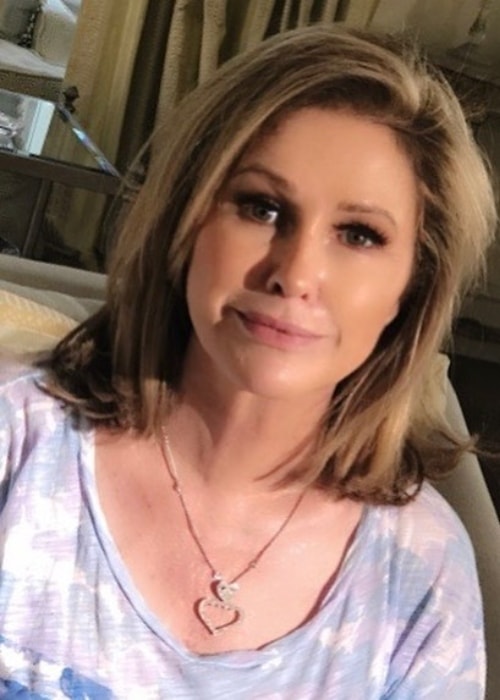 Kathy Hilton as seen in May 2018