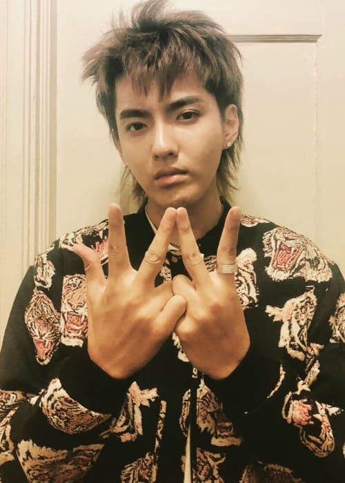 Kris Wu as seen in October 2018