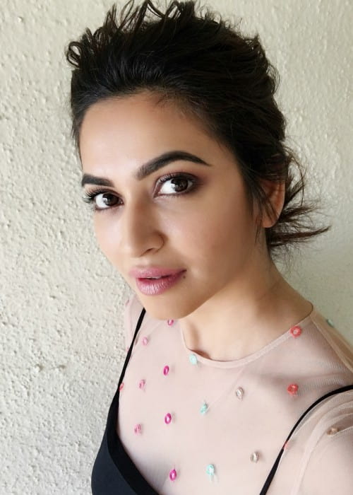 Kriti Kharbanda in an Instagram selfie as seen in February 2018