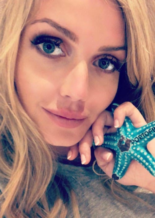 Lady Kitty Spencer in an Instagram selfie as seen in July 2018