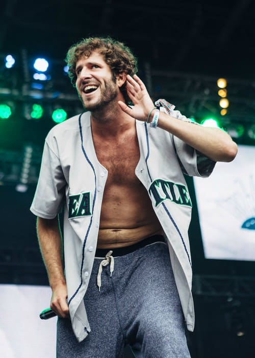 Lil Dicky at Bumbershoot in September 2015