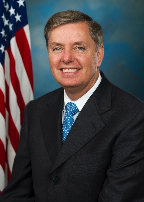 Lindsey Graham as seen in his official portrait in August 2006