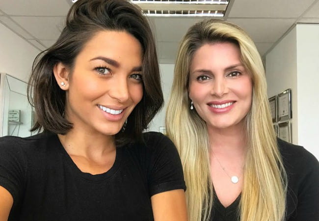 Lisandra Silva (Left) and Marcela Ponce in a selfie in October 2018