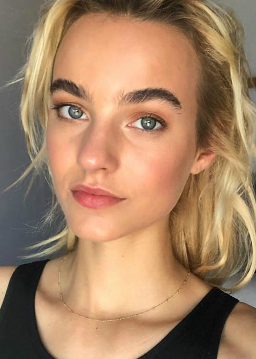 Maartje Verhoef in an Instagram selfie as seen in July 2018