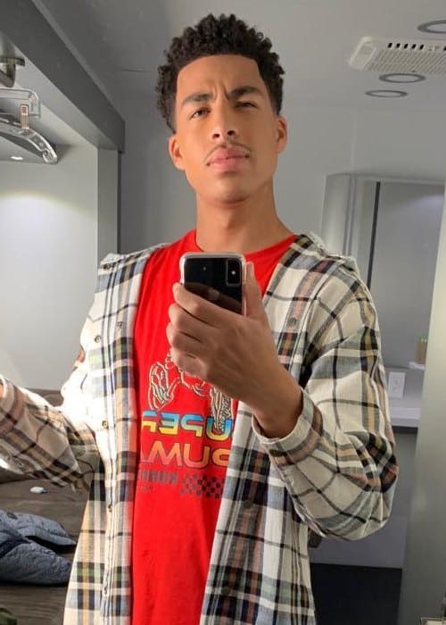 Marcus Scribner in an Instagram selfie as seen in October 2018