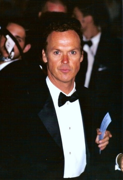 Michael Keaton at Cannes Film Festival in 2002